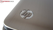 The smart-looking logo has white backlighting when the laptop is on.
