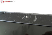 The webcam has a resolution of 1.3 megapixels.