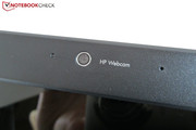The webcam is complemented by a digital microphone.