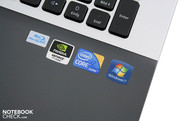 With a Core i7 processor and a Blu-Ray player, the RF710 is well equipped.