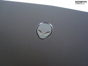 The "Alien" head is the trademark of Alienware notebooks.