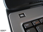 Dell has collaborated with JBL for the sound system.