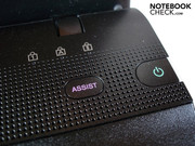 The "Assist" button starts a recovery and maintenance program.