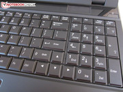 Not every 15-inch laptop comes with a four-column numpad.