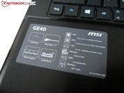 Ultra-thin and capable of connecting more than one display at once: MSI's advertisement for the GE40.