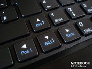 All the keys are of a good size.