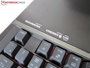 The keyboard switches are provided by Cherry.