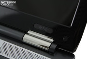The screen edging draws attention to itself with a smart dotted pattern.