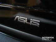 Asus logo on the lower display frame