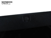 The integrated webcam shoots with 2.0 megapixels