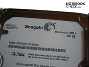 Both hard disks come from Seagate and have 320 GBytes each