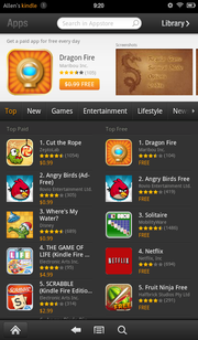 The Amazon app store is still young, but users can still "sideload" and install Android APKs.