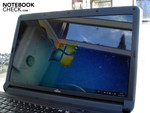 Fujitsu Lifebook AH530 outdoors