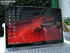 Outdoor use Packard Bell EasyNote LX86