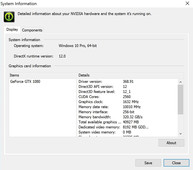Nvidia System Information