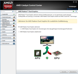 Dual-graphics array