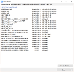 DXVAChecker GTX 1080