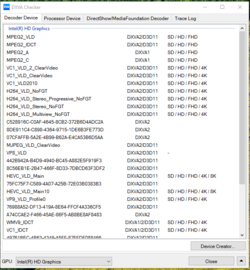 DXVA Checker