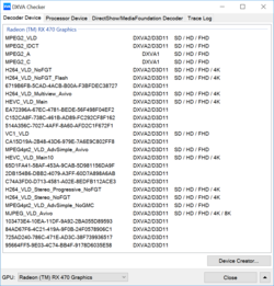 DXVAChecker MSI RX 470