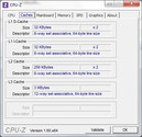 System info CPUZ Cache
