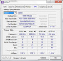 System info CPUZ RAM SPD