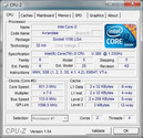 Systeminfo CPUZ CPU