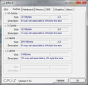 Systeminfo CPUZ Cache