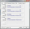Systeminfo CPUZ Cache