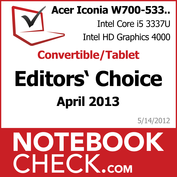 Acer Iconia W700 Award