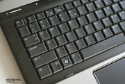 The keyboard is user-friendly.