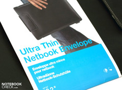 Small yet very slick: the Notebook Envelope from Belkin.