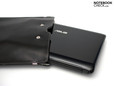 Artificial leather and a soft interior lining are convincing ...