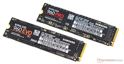 Samsung 960 Pro and Samsung 960 Evo