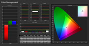 Calibrated color accuracy