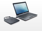 The E6220 does not come equipped with an optical drive, but a Dell external model can be attached.