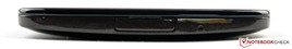 Bottom: Micro USB port with MHL support.