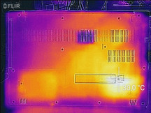 Full load underside (Flir One)