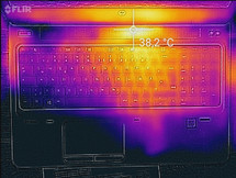 Full load upper side (Flir One)