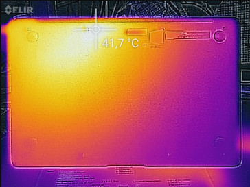 Heat development underside (load)