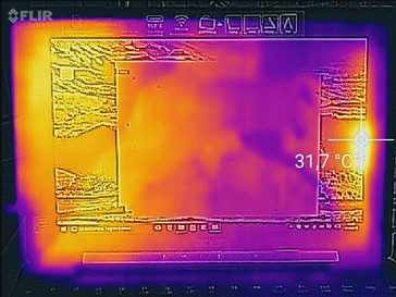 Heat development top (idle)