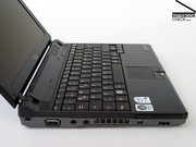 A big plus of the Lifebook P7230 is also the keyboard.
