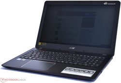 In review: Acer Aspire F15. Test model provided by Notebooksbilliger.de