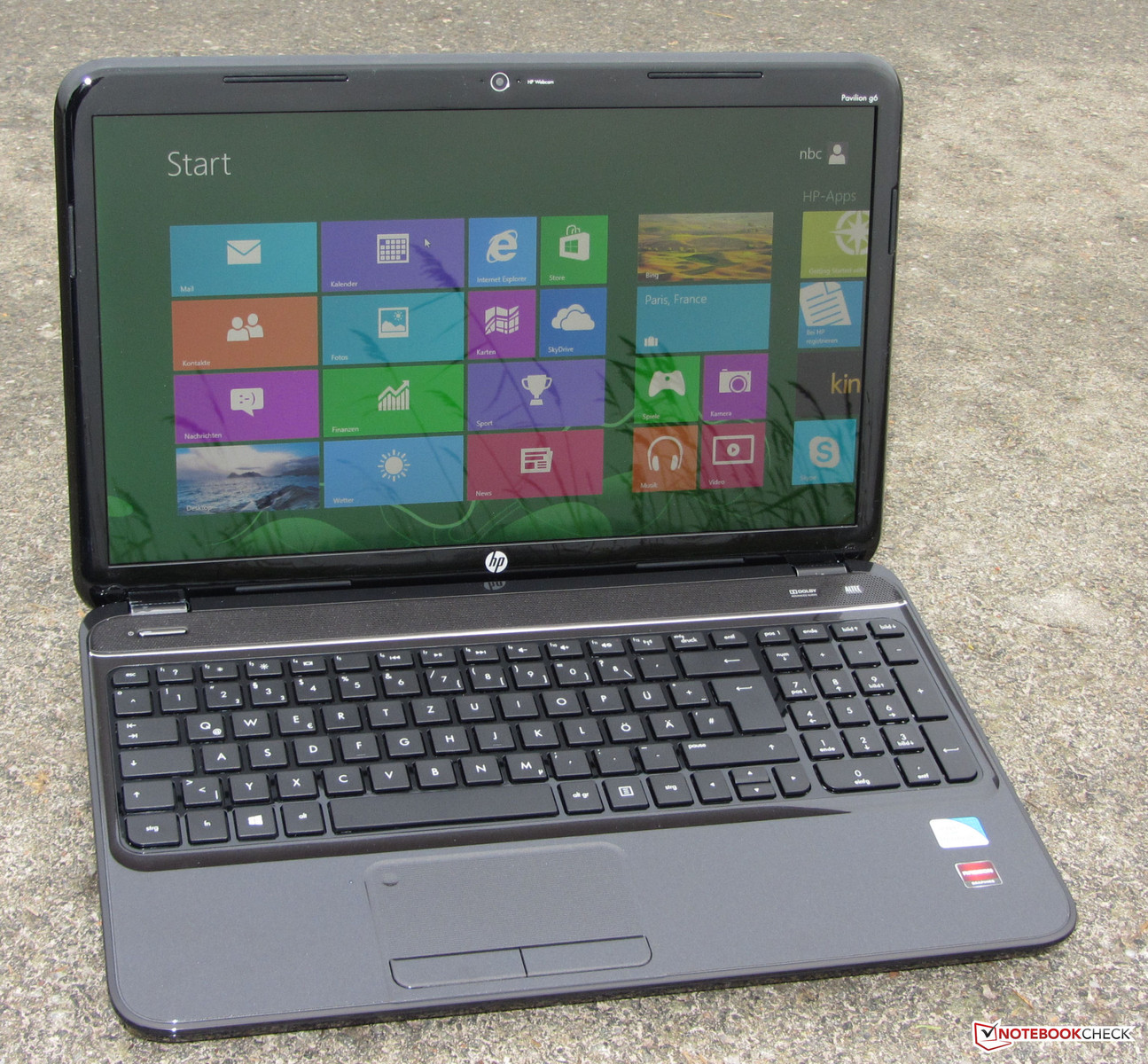 Review Hp Pavilion G6 20sg Notebook Notebookcheck Net Reviews