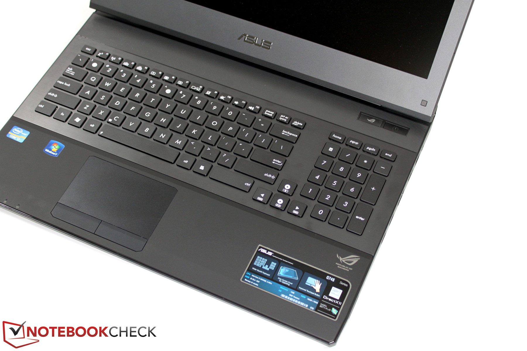 Review Asus G74SX3DE Gaming Notebook Reviews