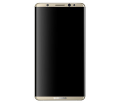Veniamin Geskin created a possible design for the Samsung Galaxy S8.