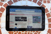 ...has a good screen brightness and contrast...