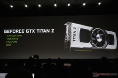 Moving on from Pascal, NVIDIA reveals the Titan Z GPU to succeed the Titan Black due to the success of the original Titan. The Titan Z carries dual Titan cores.