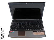 The Aspire 5551G comes across as relatively compact for a 15" notebook.