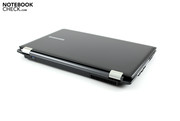 Apart from the lid and screen edging, the RF710 is not very susceptible to dirt and fingerprints.