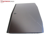 The 18-inch device is one of the heaviest notebooks at around 5.5 kg.